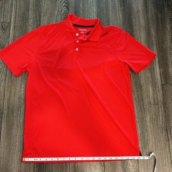 Men's Amazon Essentials Red Polo Top Size Medium - Picture 4 of 11